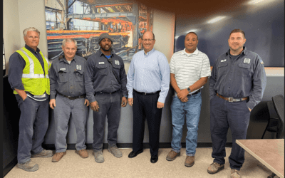 Newburgh & South Shore Railroad Honors Shipping Safety with Community Donation to Local Firefighters