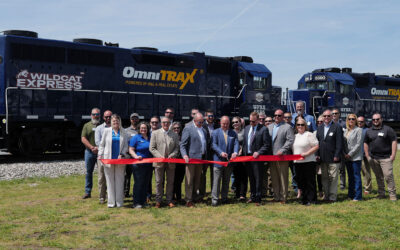 Officials celebrate grand opening of Mount Vernon Railroad creating ‘Mega-Modal’ opportunity for Southwest Indiana port