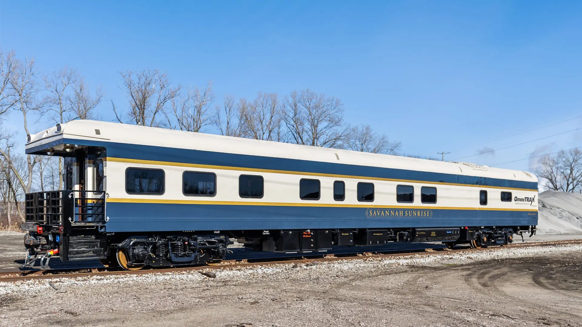 OmniTRAX Launches Restored Vintage Parlor Car to Commemorate 40 Years of Rail Service