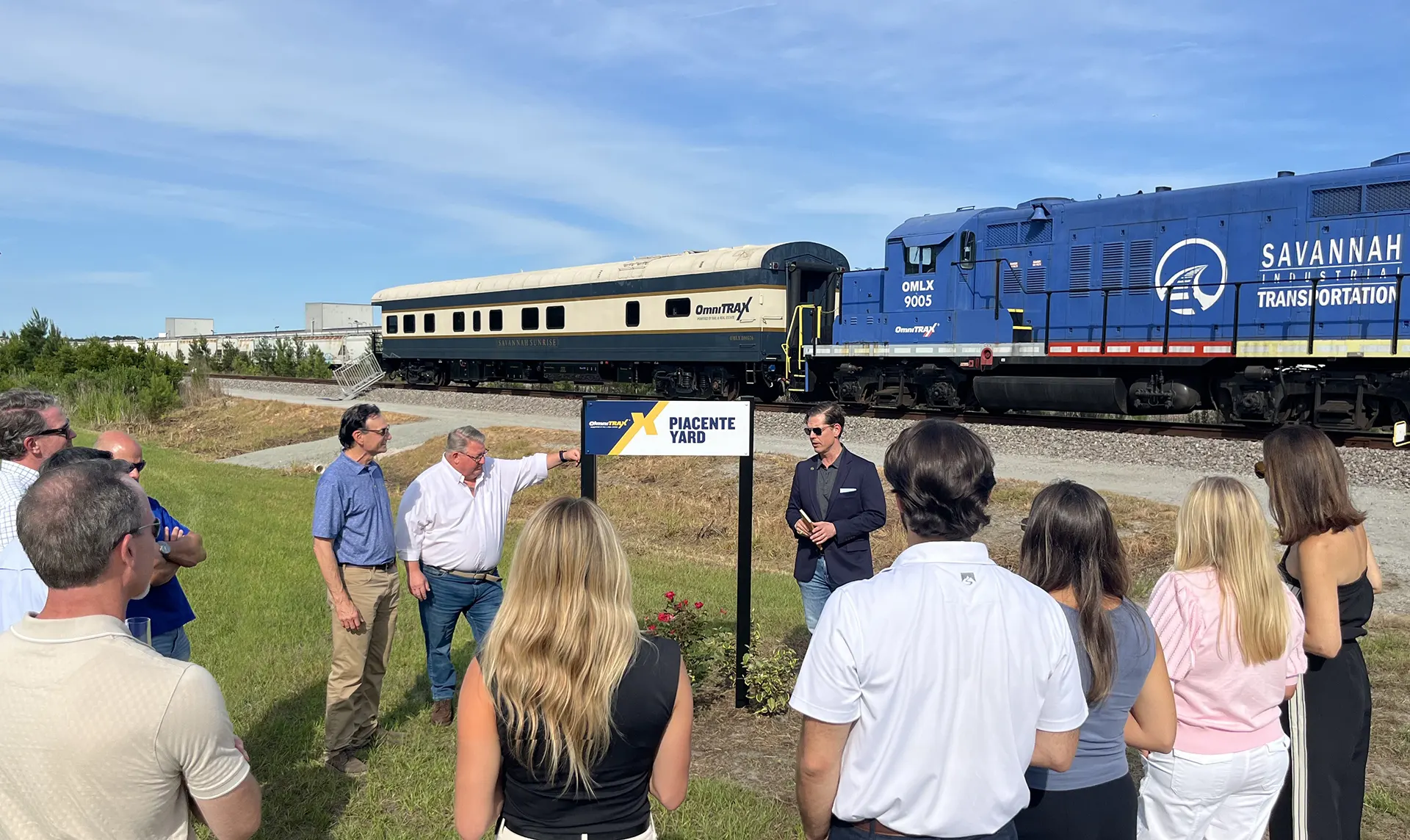 OmniTRAX Dedicates Rail Yard to Commemorate Georgia’s First New Railroad in Past Five Decades