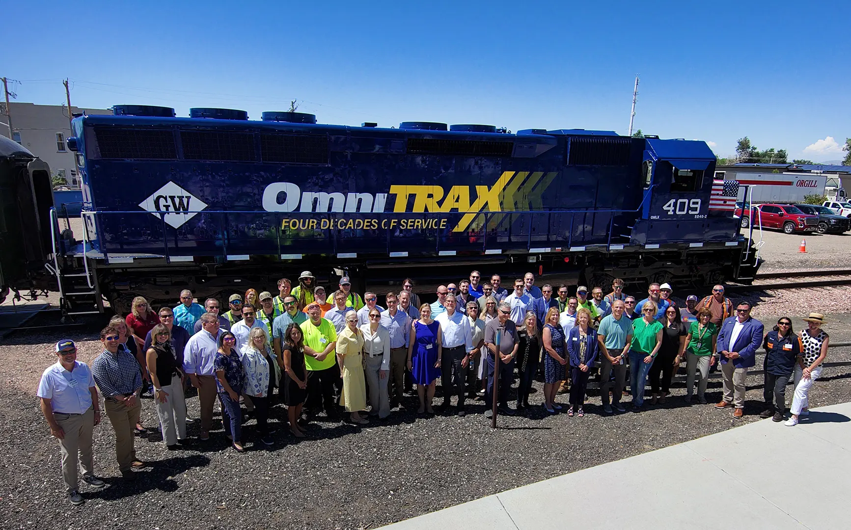 OmniTRAX Celebrates 40 Years of Service